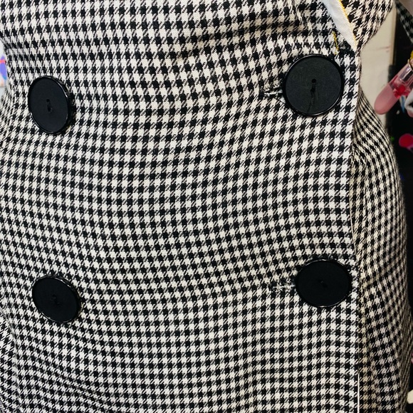 Vintage Houndstooth Dress- Plus-size - Picture 4 of 9